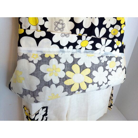 Vintage Siren Sportswear Psychedelic Floral Romper Playsuit Skort READ - Picture 6 of 9